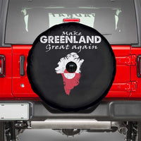 Make Greenland Great Again Spare Tire Cover Act USA 51st State Greenland