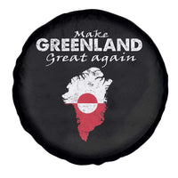 Make Greenland Great Again Spare Tire Cover Act USA 51st State Greenland