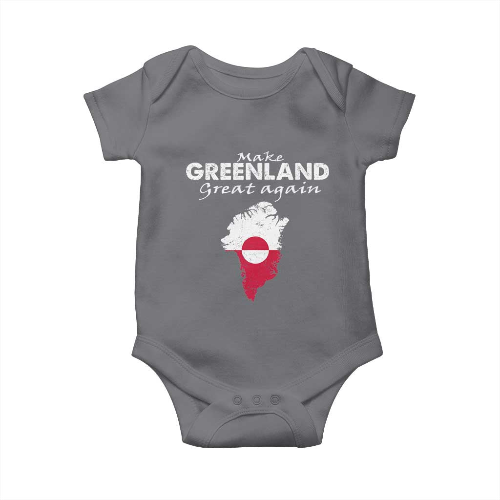 Make Greenland Great Again Baby Onesie Act USA 51st State Greenland