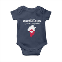 Make Greenland Great Again Baby Onesie Act USA 51st State Greenland