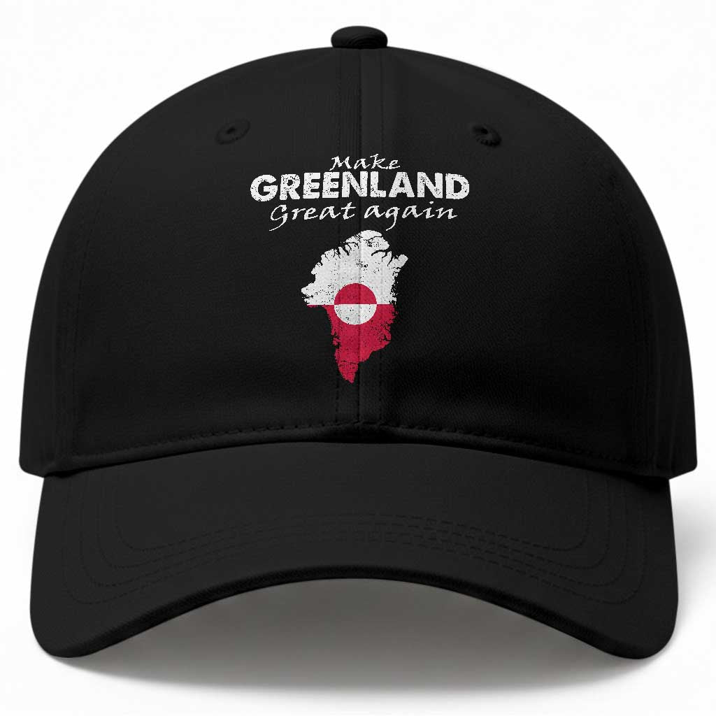 Make Greenland Great Again Baseball Cap Act USA 51st State Greenland