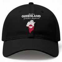 Make Greenland Great Again Baseball Cap Act USA 51st State Greenland