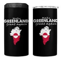 Make Greenland Great Again 4 in 1 Can Cooler Tumbler Act USA 51st State Greenland