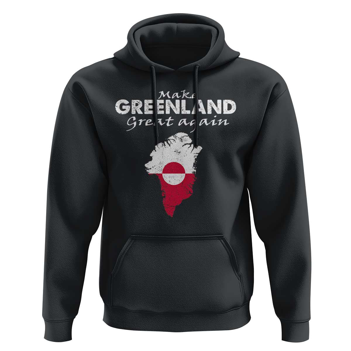 Make Greenland Great Again Hoodie Act USA 51st State Greenland