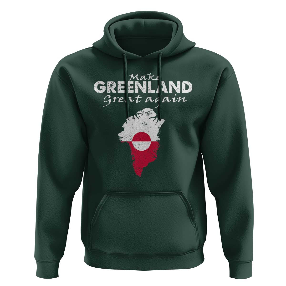 Make Greenland Great Again Hoodie Act USA 51st State Greenland