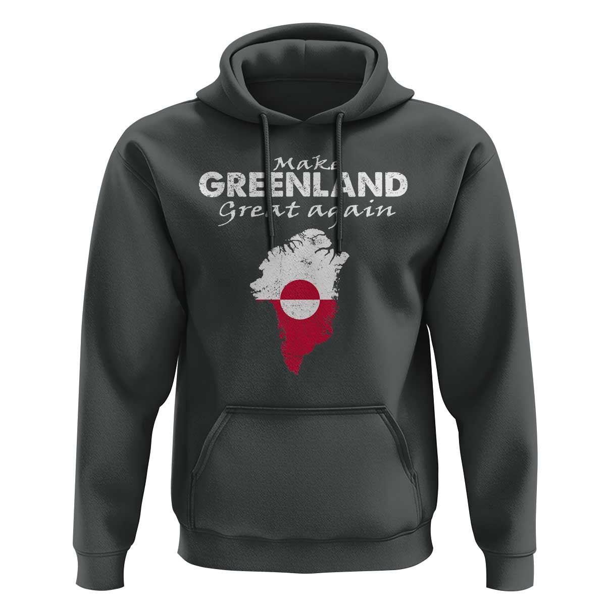 Make Greenland Great Again Hoodie Act USA 51st State Greenland