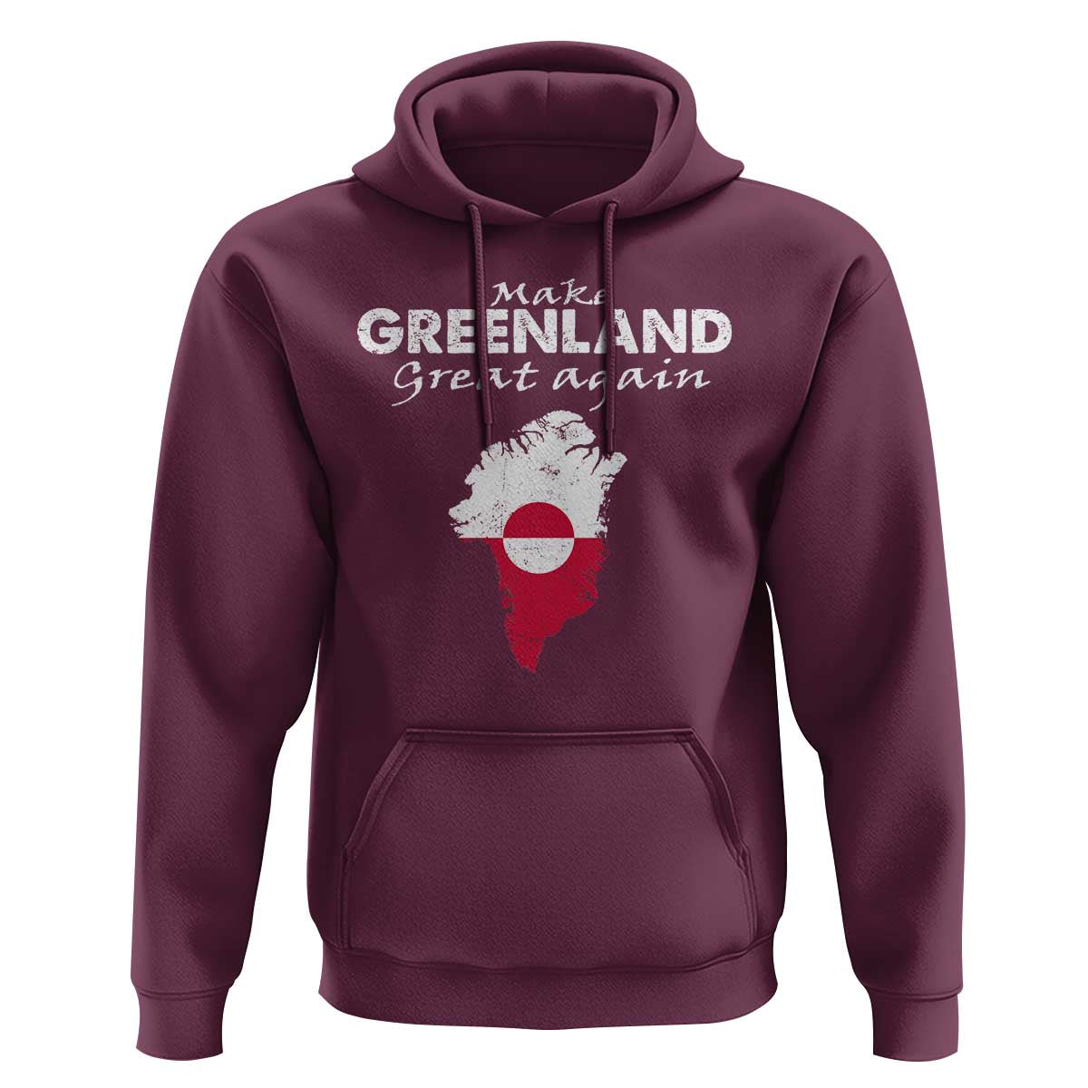 Make Greenland Great Again Hoodie Act USA 51st State Greenland