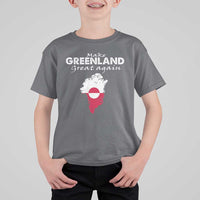 Make Greenland Great Again T Shirt For Kid Act USA 51st State Greenland