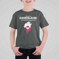 Make Greenland Great Again T Shirt For Kid Act USA 51st State Greenland