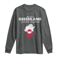 Make Greenland Great Again Long Sleeve Shirt Act USA 51st State Greenland
