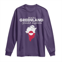 Make Greenland Great Again Long Sleeve Shirt Act USA 51st State Greenland