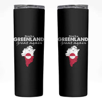 Make Greenland Great Again Skinny Tumbler Act USA 51st State Greenland