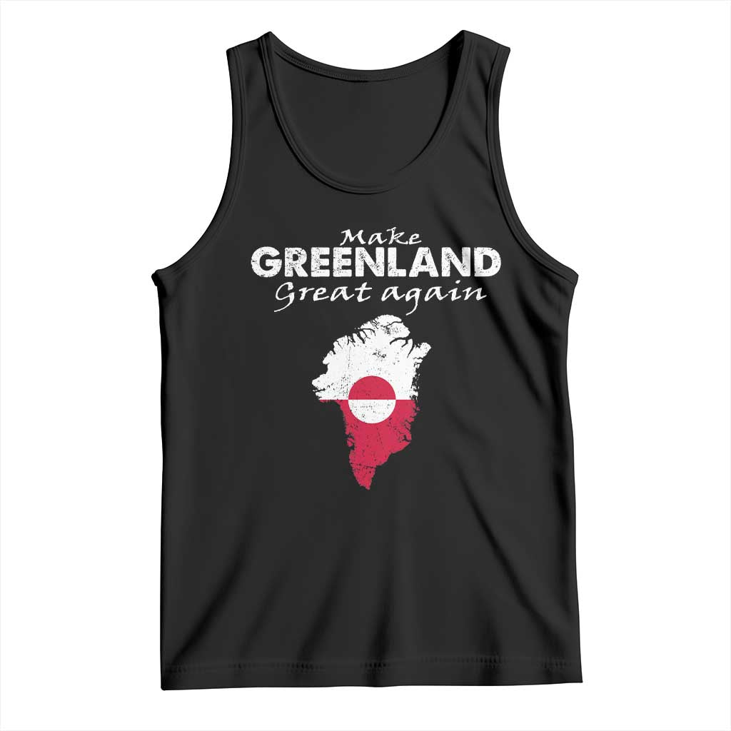 Make Greenland Great Again Tank Top Act USA 51st State Greenland