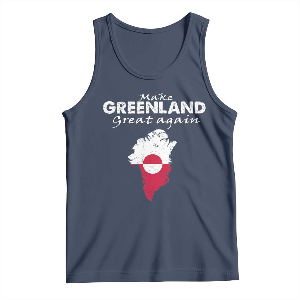 Make Greenland Great Again Tank Top Act USA 51st State Greenland