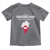 Make Greenland Great Again Toddler T Shirt Act USA 51st State Greenland