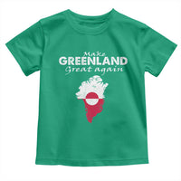 Make Greenland Great Again Toddler T Shirt Act USA 51st State Greenland