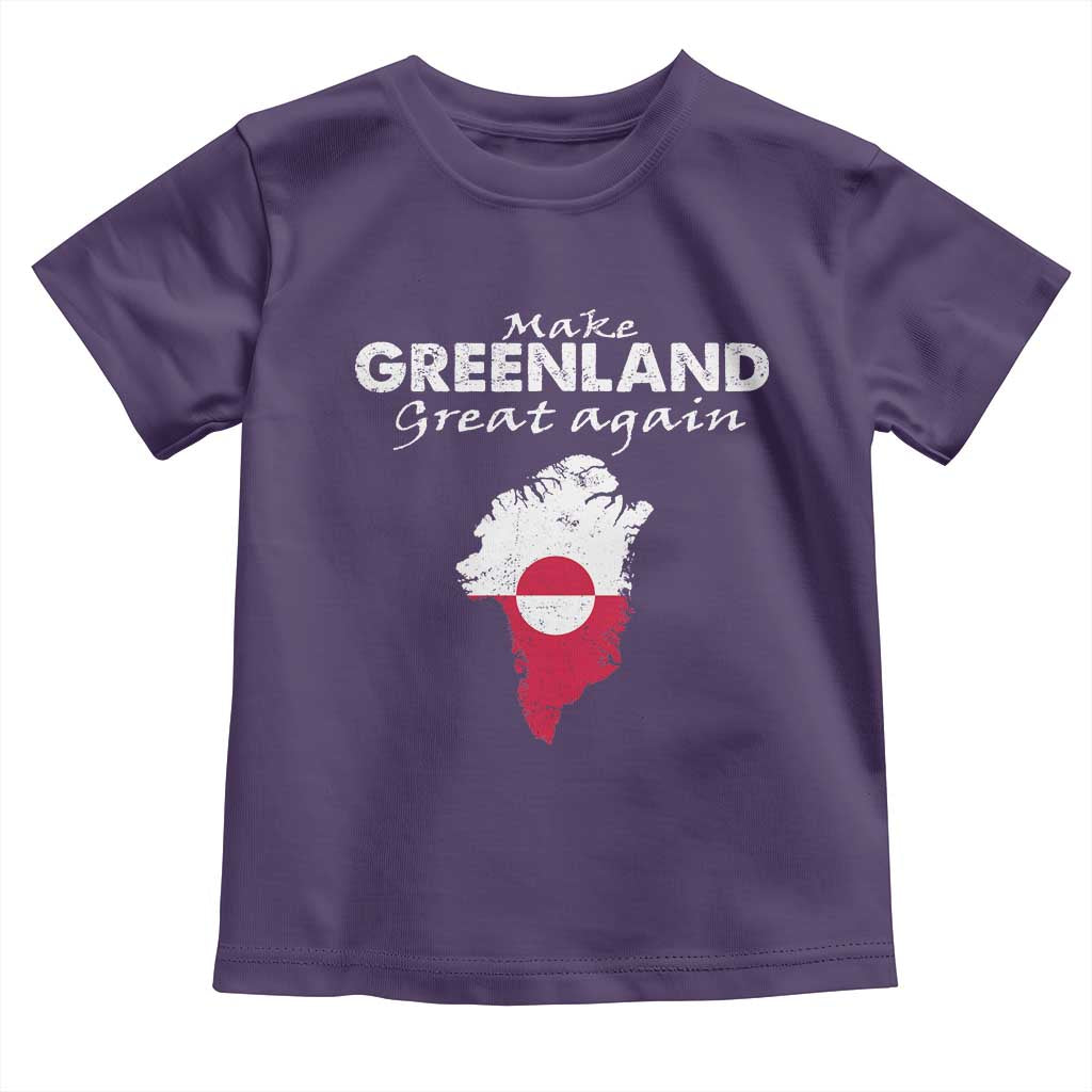 Make Greenland Great Again Toddler T Shirt Act USA 51st State Greenland