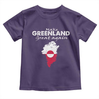 Make Greenland Great Again Toddler T Shirt Act USA 51st State Greenland