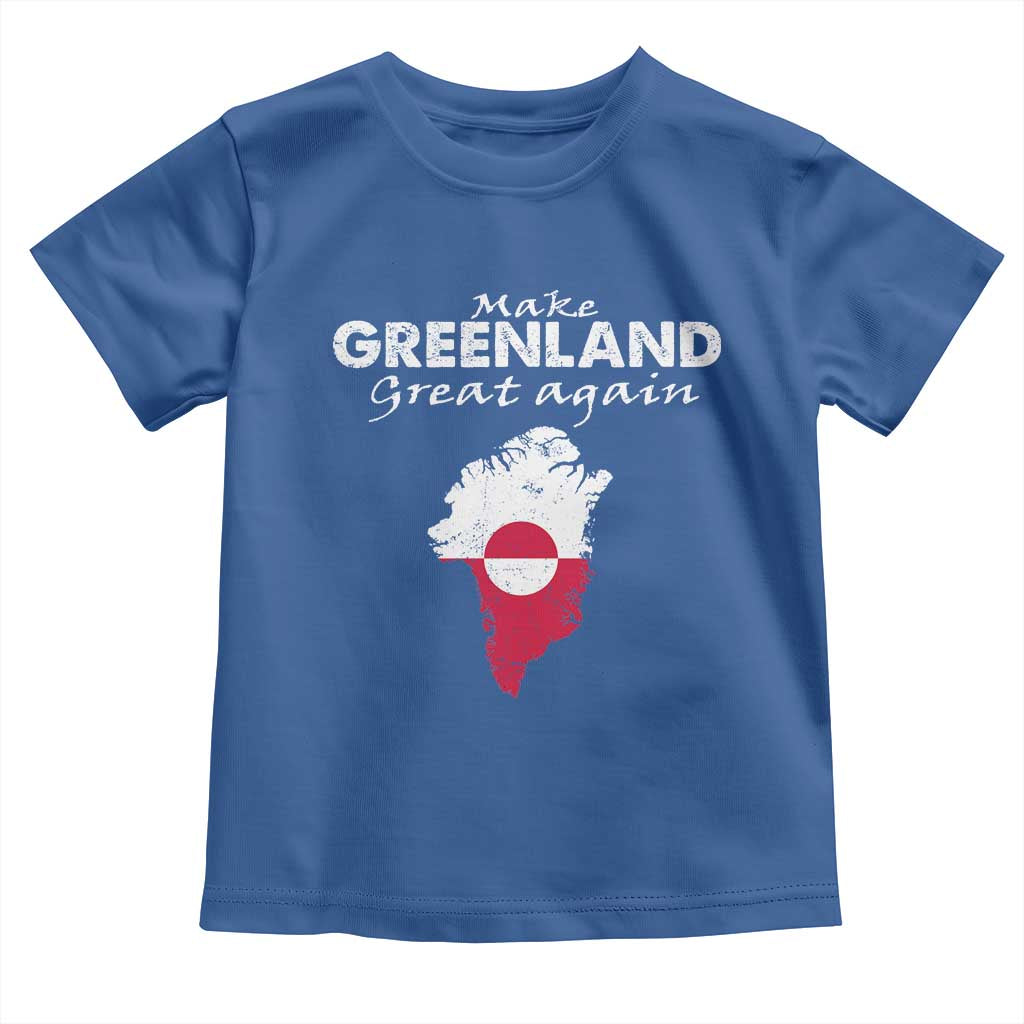 Make Greenland Great Again Toddler T Shirt Act USA 51st State Greenland