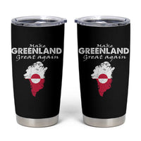 Make Greenland Great Again Tumbler Cup Act USA 51st State Greenland