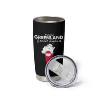 Make Greenland Great Again Tumbler Cup Act USA 51st State Greenland
