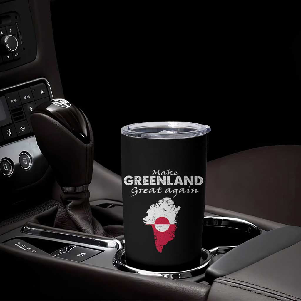 Make Greenland Great Again Tumbler Cup Act USA 51st State Greenland