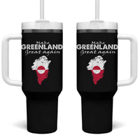 Make Greenland Great Again Tumbler With Handle Act USA 51st State Greenland