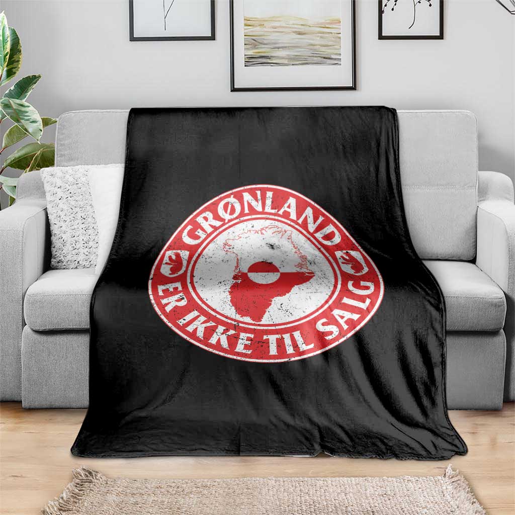 Greenland Is Not For Sale Throw Blanket Gronland Er Ikke Til Salg Greenland Protest