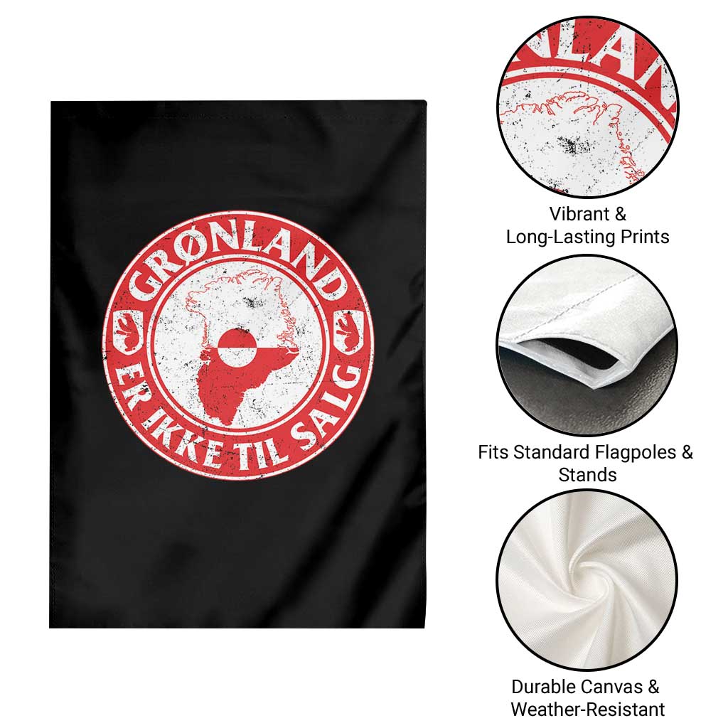 Greenland Is Not For Sale Garden Flag Gronland Er Ikke Til Salg Greenland Protest