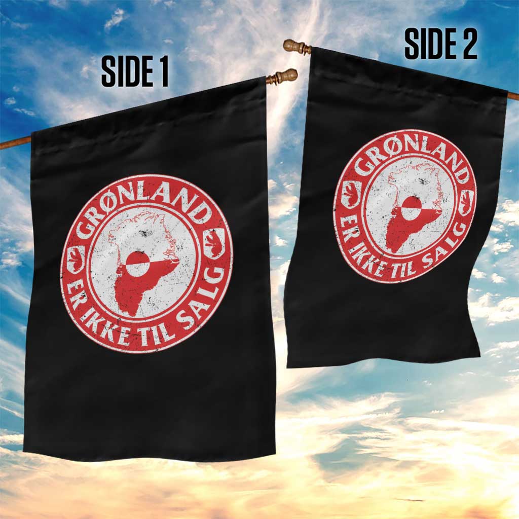 Greenland Is Not For Sale Garden Flag Gronland Er Ikke Til Salg Greenland Protest