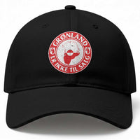Greenland Is Not For Sale Baseball Cap Gronland Er Ikke Til Salg Greenland Protest