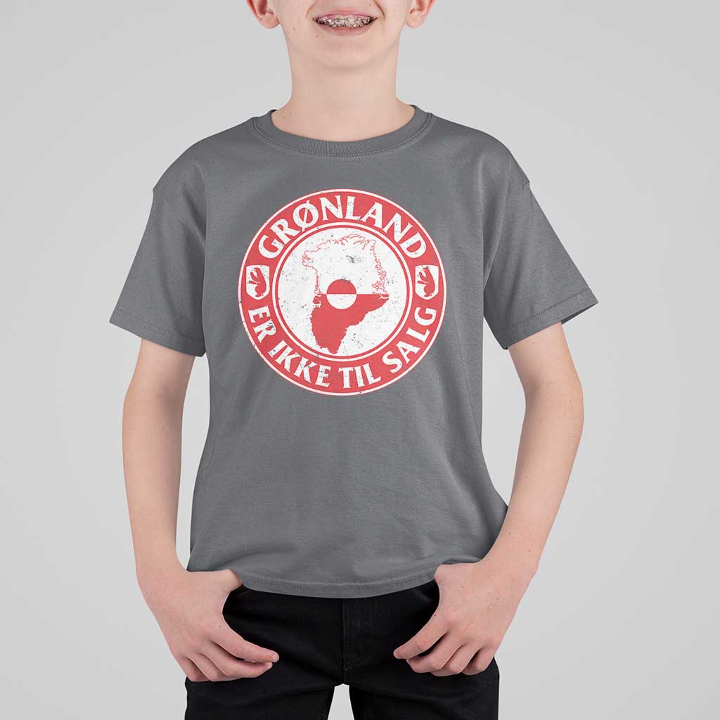Greenland Is Not For Sale T Shirt For Kid Gronland Er Ikke Til Salg Greenland Protest