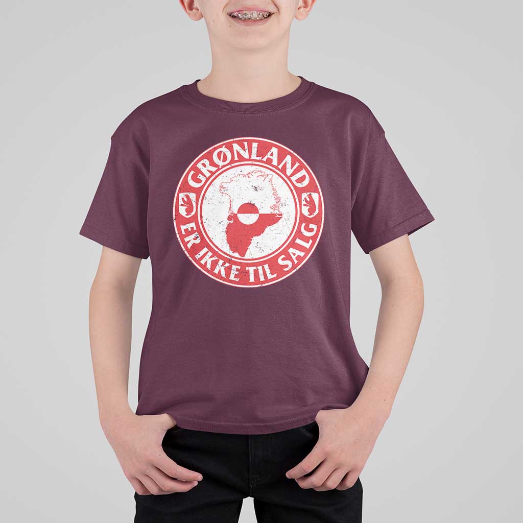 Greenland Is Not For Sale T Shirt For Kid Gronland Er Ikke Til Salg Greenland Protest