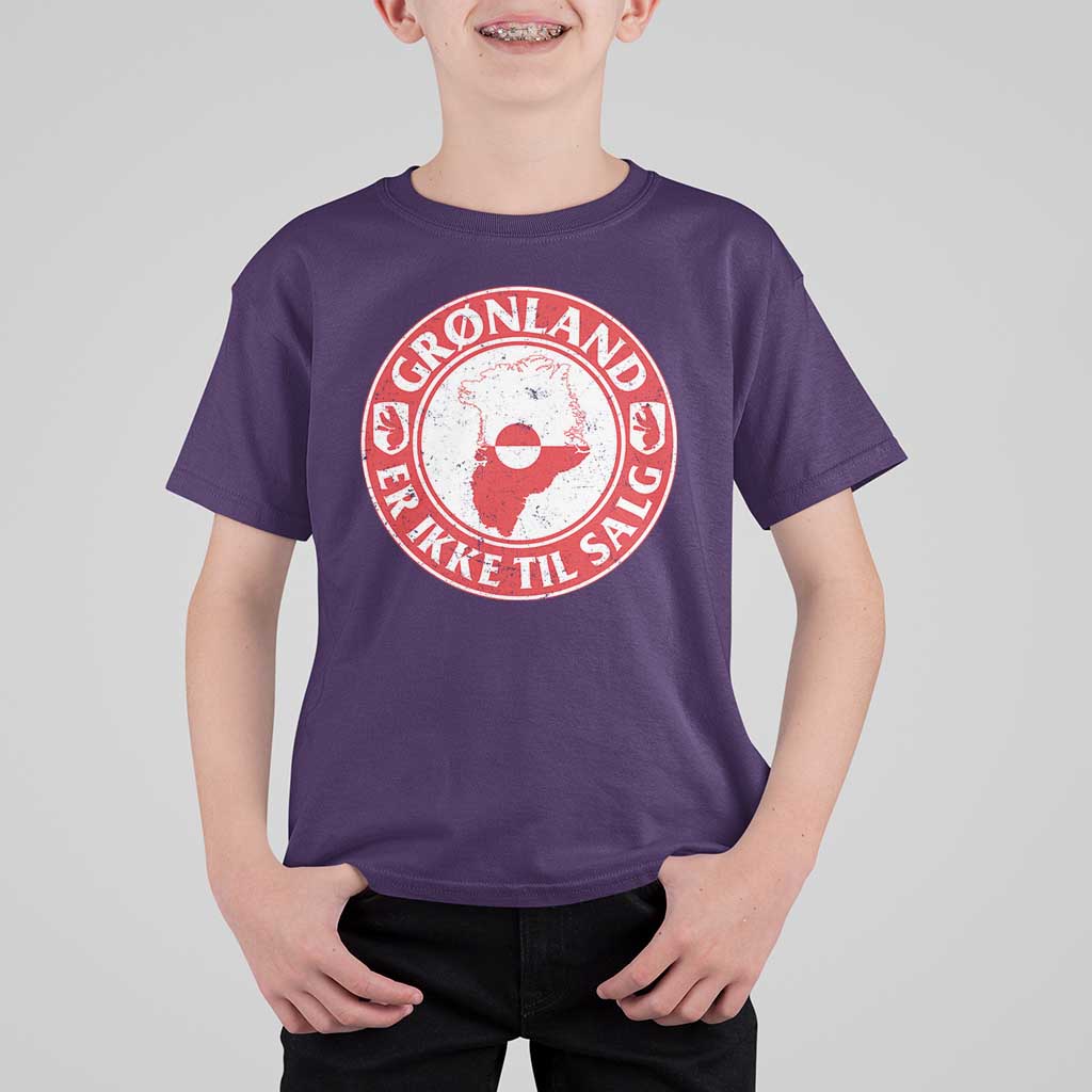 Greenland Is Not For Sale T Shirt For Kid Gronland Er Ikke Til Salg Greenland Protest