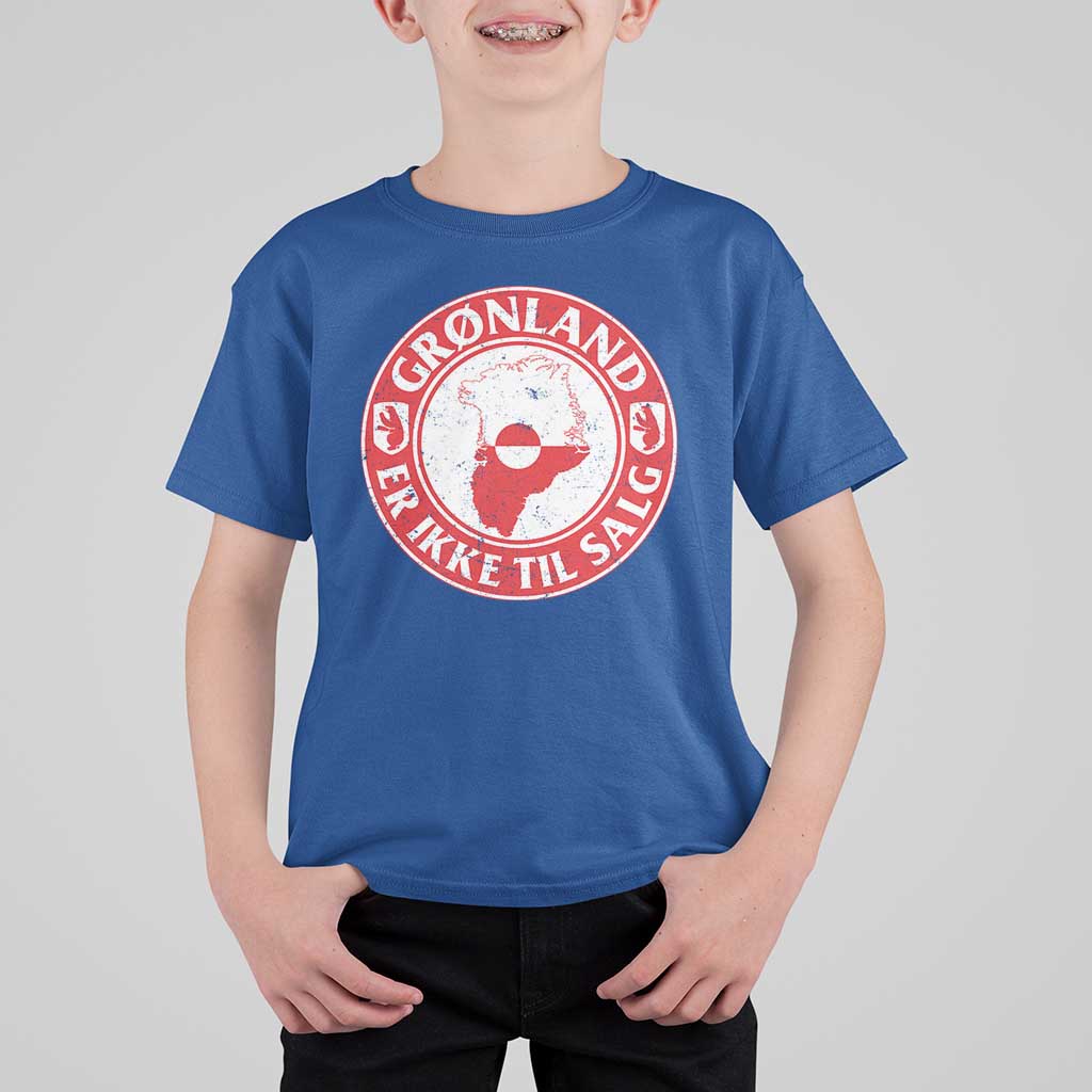Greenland Is Not For Sale T Shirt For Kid Gronland Er Ikke Til Salg Greenland Protest
