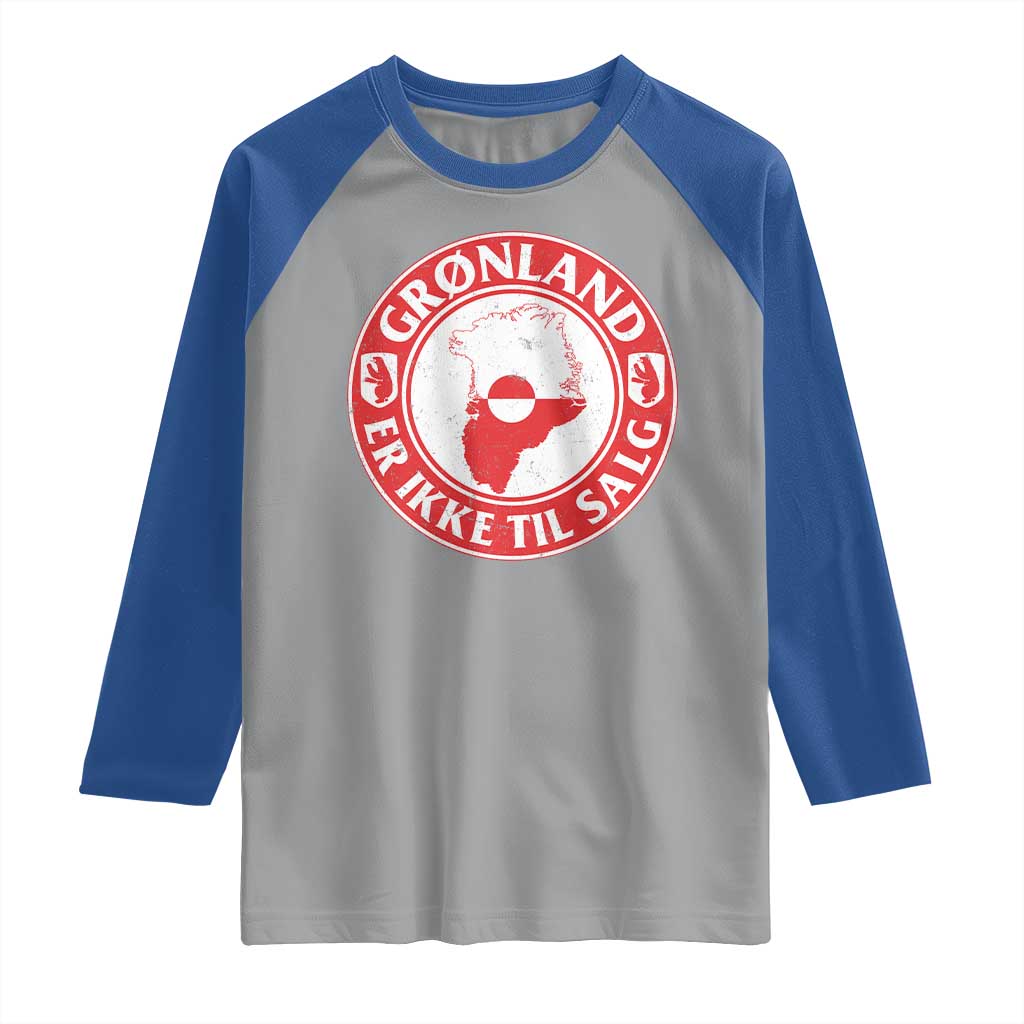 Greenland Is Not For Sale Raglan Shirt Gronland Er Ikke Til Salg Greenland Protest