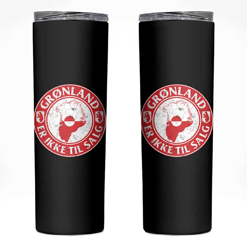 Greenland Is Not For Sale Skinny Tumbler Gronland Er Ikke Til Salg Greenland Protest