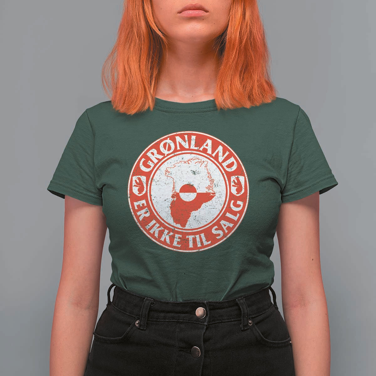 Greenland Is Not For Sale T Shirt For Women Gronland Er Ikke Til Salg Greenland Protest