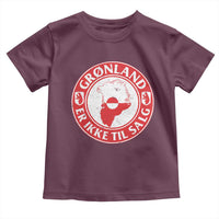 Greenland Is Not For Sale Toddler T Shirt Gronland Er Ikke Til Salg Greenland Protest