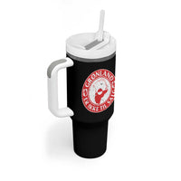 Greenland Is Not For Sale Tumbler With Handle Gronland Er Ikke Til Salg Greenland Protest