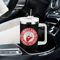 Greenland Is Not For Sale Tumbler With Handle Gronland Er Ikke Til Salg Greenland Protest