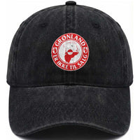Greenland Is Not For Sale Washed Cotton Baseball Cap Gronland Er Ikke Til Salg Greenland Protest