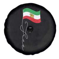 Free Iran Spare Tire Cover Patriotic Iranian Lion and Sun Flag