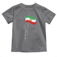 Free Iran Toddler T Shirt Patriotic Iranian Lion and Sun Flag