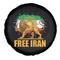 Free Iran Spare Tire Cover Iran Flag Lion And Sun Persian Pride Iranian Protests