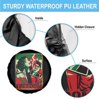 Free Iran Protest Spare Tire Cover Support Women Life Freedom Statement