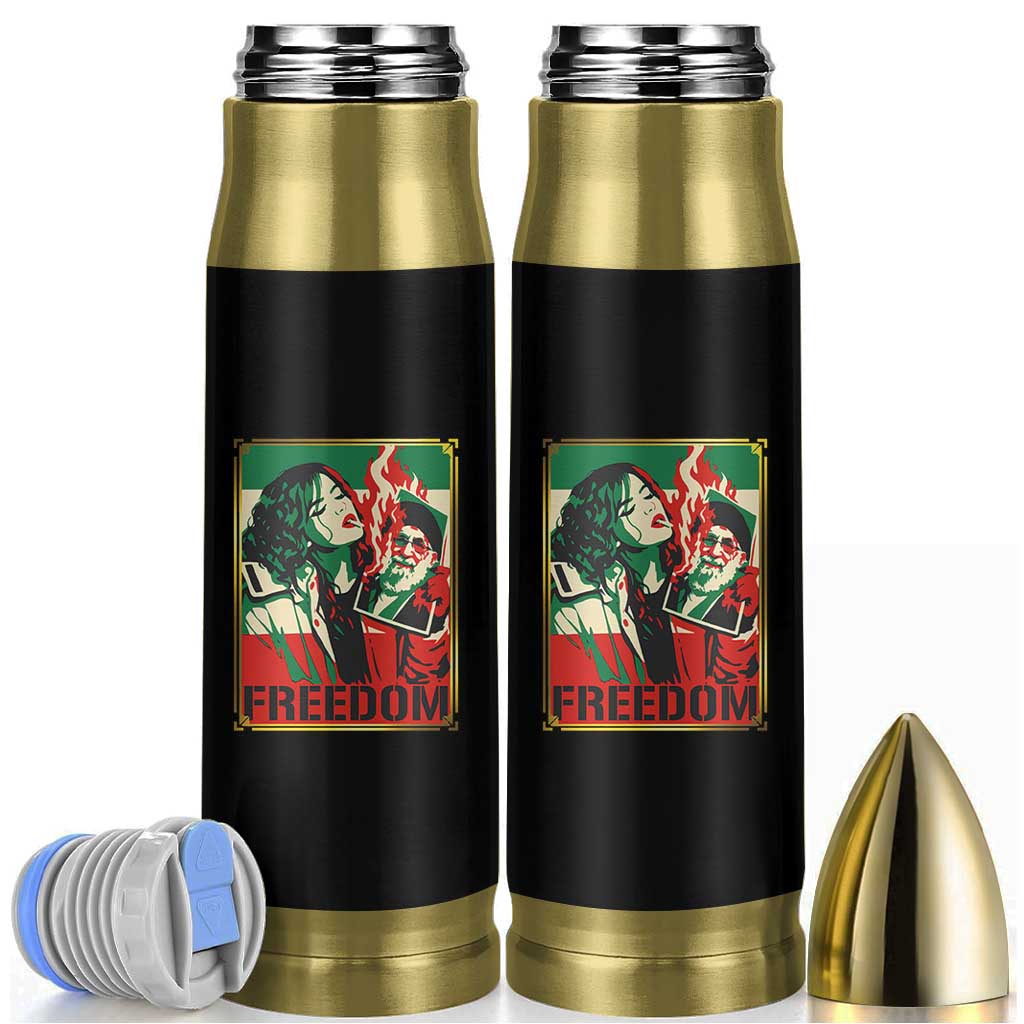 Free Iran Protest Bullet Tumbler Support Women Life Freedom Statement