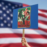 Free Iran Protest Protest Sign Support Women Life Freedom Statement