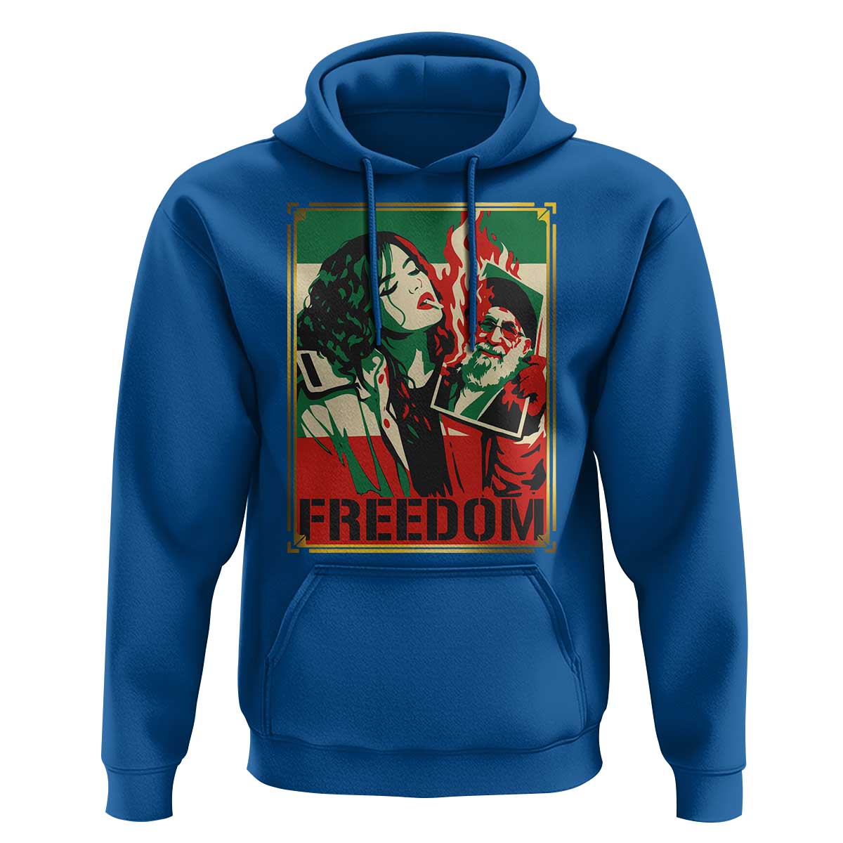 Free Iran Protest Hoodie Support Women Life Freedom Statement
