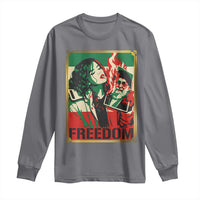 Free Iran Protest Long Sleeve Shirt Support Women Life Freedom Statement